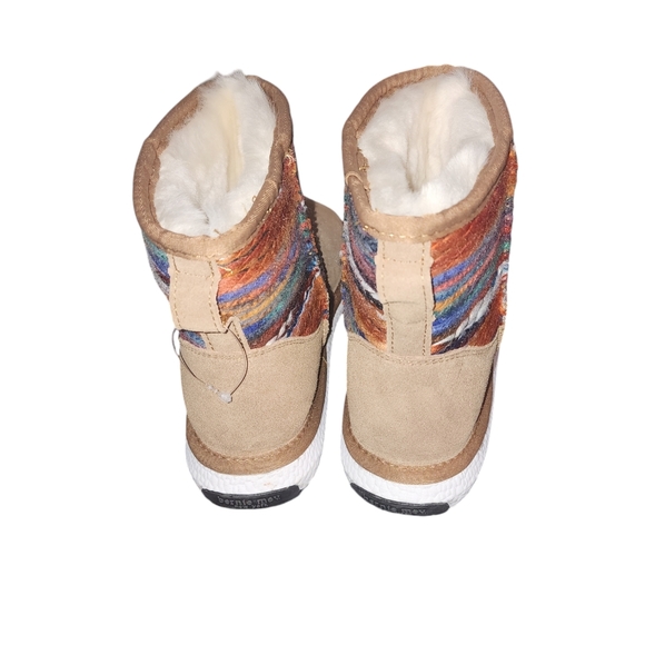 NWOT WARM Ankle Boots Aztec Bernie Mev sz 10  faux fur lined pull on Indian boho - Picture 4 of 8